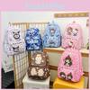Cartoon Backpack With Print Design Suitable For Daily Kid