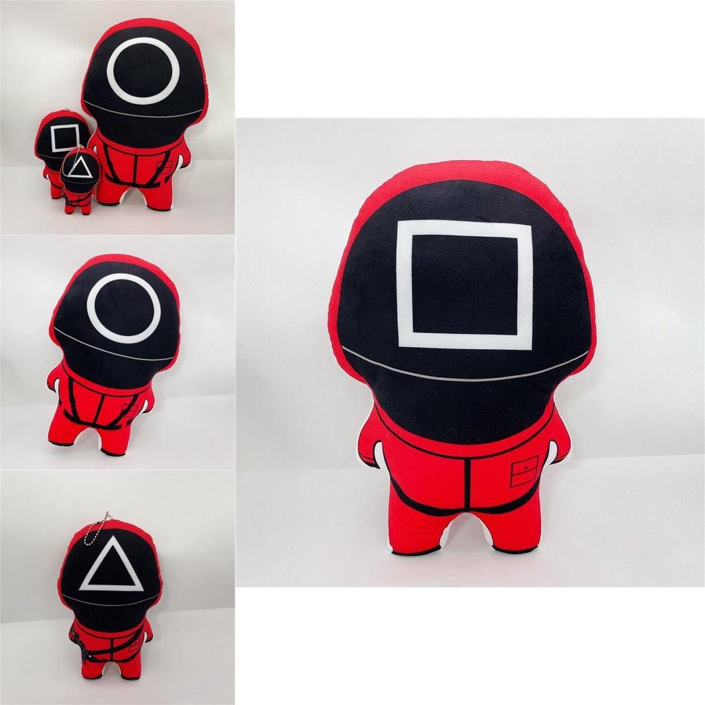 Urocza pluszowa zabawka Squid Game z unikalnym modnym wzorem dla dzieci i dorosłych