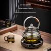 Ya Gong Electric Ceramic Tea Stove: Smart Timer Kettle for Boiling Water & Brewing Tea with Aluminum Alloy.