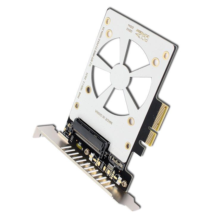 1 X Expansion Card U2 SFF-8639 To PCIE X4 Expansion Card Support U.2 NVME SSD
