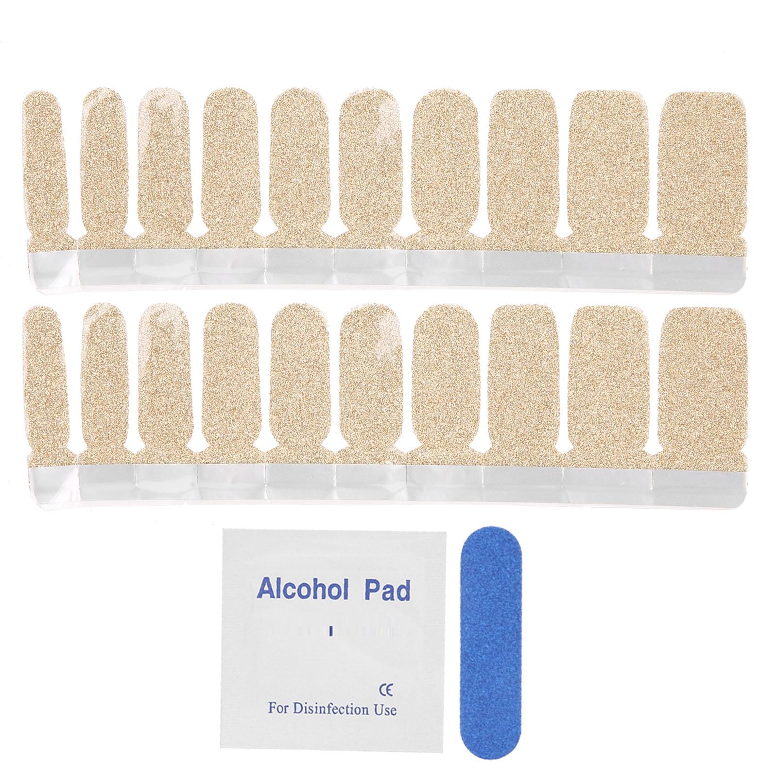 

20 шт. полосок лака для ногтей, самоклеящиеся наклейки для дизайна ногтей, переводные наклейки, инструмент для маникюра25