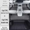 Xiaopeng M03 TPE Car Floor Mats - 2024 Driver's Seat Surround Carpet Style