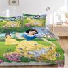 Princess Garden Print 3Pcs Bedding Setduvet Cover With 2 Bedropillowcase Home Birthday Gift