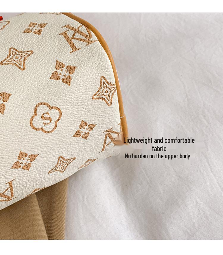 2025 Women's Classic Monogram Boston Pillow Bag - Versatile Fashion Handbag & Crossbody Shoulder Bag