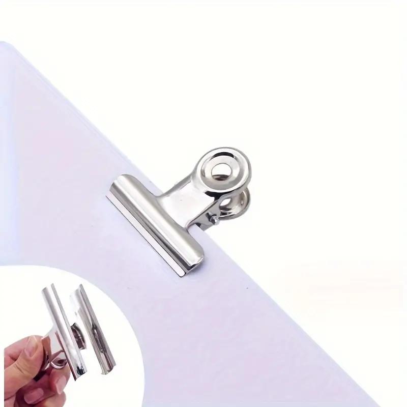 1PCS Stainless Steel Clip Food Bag Sealing Clip Reusable Heavy Duty Stainless Steel Clips Multipurpose Air Tight Seal Clip Office School Home