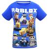 Roblox Game Character Children Roblox Print Cotton Short Sleeve Casual T Shirt