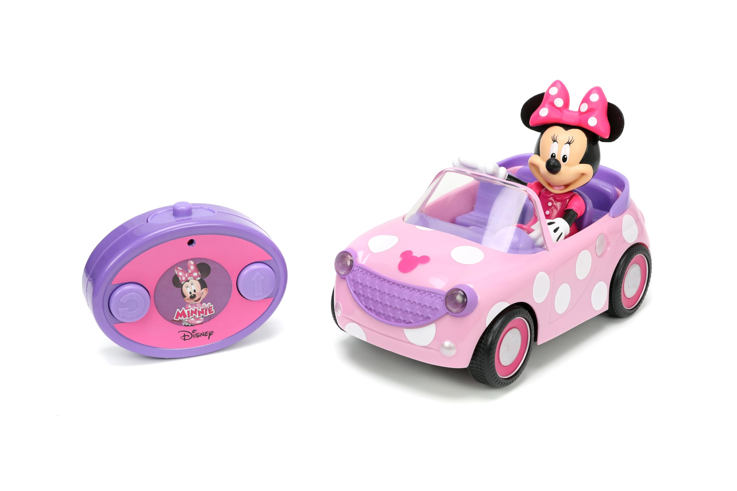 

Транспортний засіб Мінні Маус від Jada Toys (Стандарт) - ПДУ рожевий