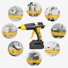1180W 21V Rechargeable Hot Melt Cordless Glue Gun Temperature Display Adjustable Home Repair Tool For 18V Battery