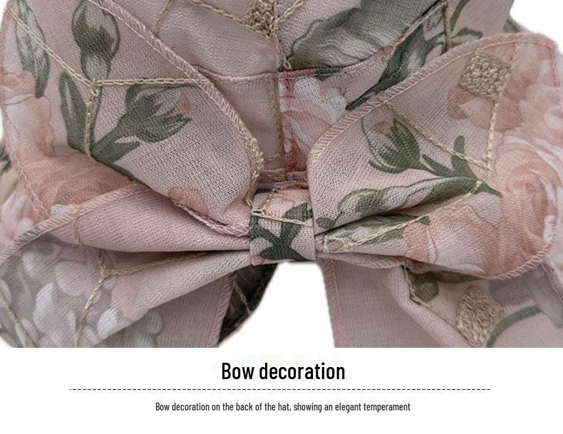 Stylish Wide-Brimmed Sun Hat for Women: Breathable Summer Protection for Mothers & Grandmothers