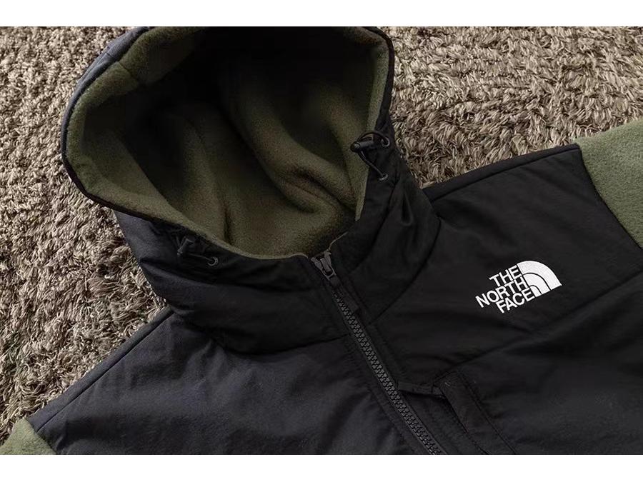 Barevná bunda s kapucí z jehněčí vlny – Sportovní fleecová streetová móda