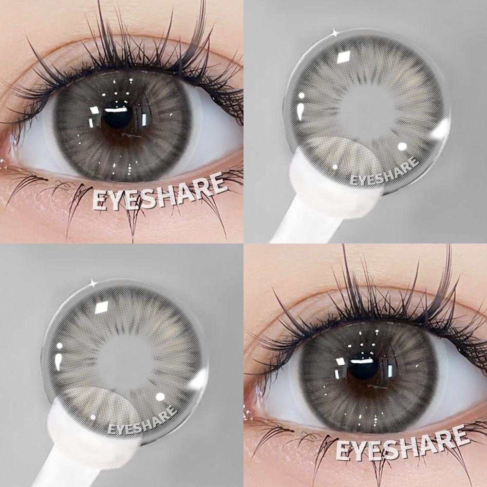 Eyeshare 1 Pair Pink Purple Contact Lenses for Eyes Colored Cosplay Softlens Natural Colorful Makeup Lens Cosmetics
