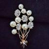 High-End Luxury Flower Pearl Brooch and Corsage Pin – Creative Versatile Accessory