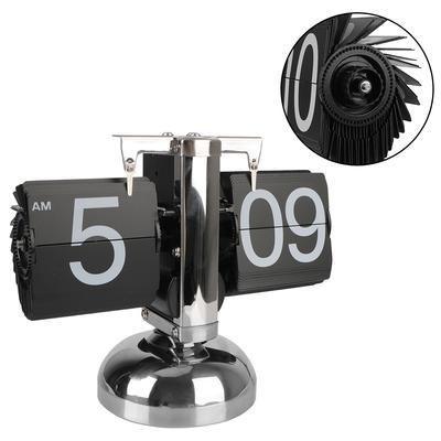 Flip Internal Gear Operated Home Decors Digital Clock Operated Quartz Clock Retro Flip Clock Auto Flip