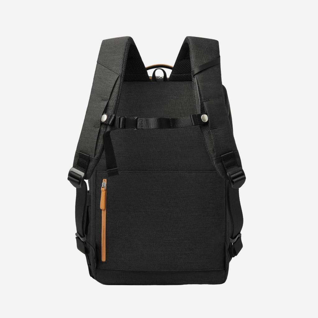 Nordace Siena Pro 17 Smart Backpack with USB Port - 17-inch Laptop Backpack, 26L, Daily Backpack for Travel, Everyday Use, and Work, Black, Standard