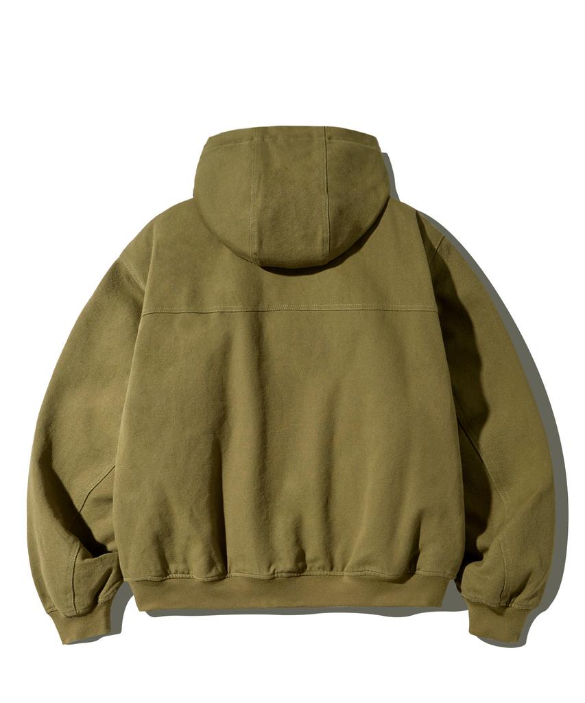 Filluminate Heavy Work Hooded Jacket - Khaki