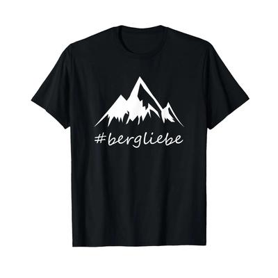 Cool Bergliebe Hiking Outdoor Mountain T Shirt I Vintage Washed Stylish Comfortable Top For Everyday Wear Streetwear Soft