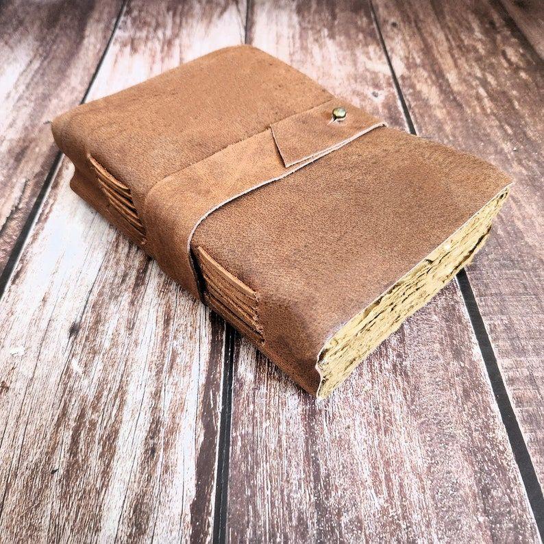 Brązowy Dziennik, Skórzany Dziennik, Skórzany Notes, Prezent Ślubny, Dziennik Snów, Notes, Dziennik Podróży