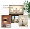 XRZT LED Bulb, E11 Base, Warm White (9W), 1080Lm, Equivalent To 100W Halogen Bulb, Suitable for General Home Lighting (Living Room, Office, Kitchen),