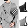 New Anti-theft Travel Sling Bag Nylon Ultra Thin Small Chest Bag Large Capacity Zipper Mini Crossbody Bag