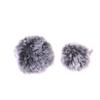 1Pc Universal Furry Microphone Wind Protector Mini Size Furry Windscreen Microphone Windscreen Protective Case Accessories