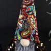Halloween Faceless Old Man Doll Tabletop Ornament Ghost Sequins Gnome Doll Decorative Props
