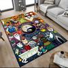 1pc The Nightmare Before Christmas Carpet Area Rug, Bedroom, and Playroom Durable, Stain-Resistant, and Easy To Clean, Living Room