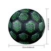 1pc Hexagonal Grid Network Themed Soccer Ball, Size 5, Lightweight PVC Material, Outdoor Training Soccer Ball Gift. q62260