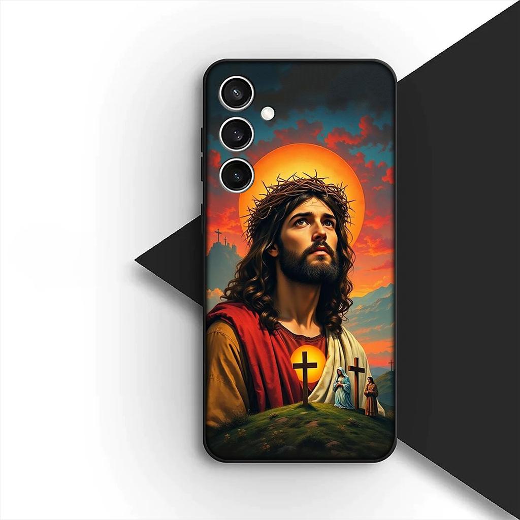 Casing for Xiaomi Redmi Note 13 14 Pro Plus ProPlus 14C 13C Pro+ 5G Phone Cover Protective Case God Christian Jesus Judah Christ