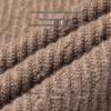 Pierre Cardin Men's Thickened Pure Wool Crew Neck Knit Sweater
