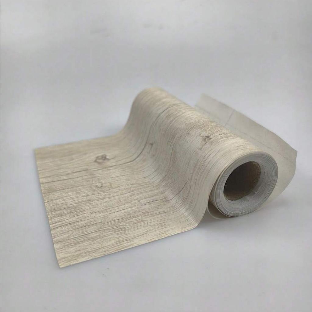 1PC 5mx10cm/20cm Imitation Wood Grain Door Frame Decoration Sticker,Bedroom and Living Room Wall Stickers,Floor Decoration Lines