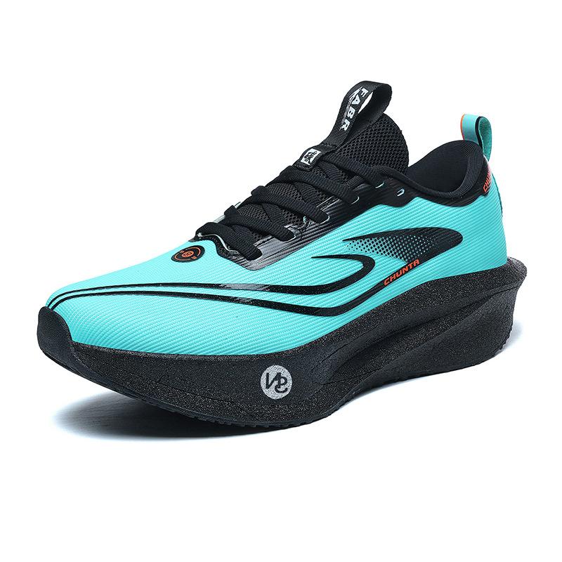 Sports breathable men's running shoes casual women's sports shoes racing professional rebound outdoor jogging couple marathon shoes