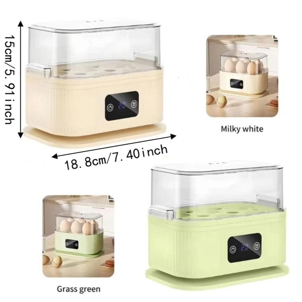 Multifunctional Egg Steamer 6 Adjustable Time Setting Egg Cooker Premium Boiled Machine Breakfast