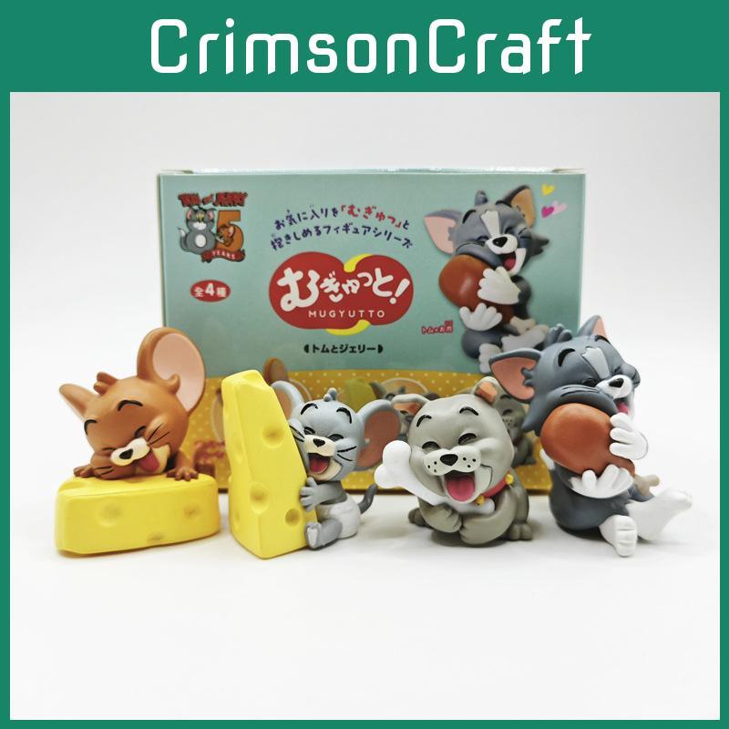 Jerry Tom And Abs Action Figure Model For Car Desktop Decoration Collectors