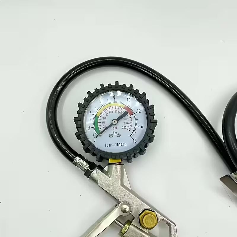 1Pc Air Tyre Inflator Pressure Car Auto Tire Hose Pump Gauge Hose Connector Flexible For Automobile Tires Fast Inflatable Rods