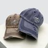 New Men Women Korean Embroidered Letters Mountain Baseball Hats Sunshade Retro Versatile ins Peaked Caps Personal Fashion Casual