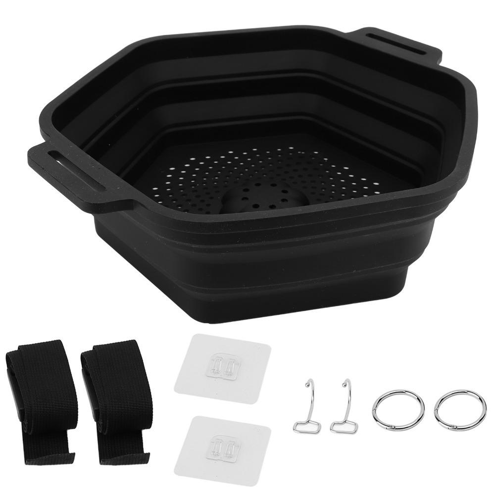 Silicone Ice Shower Attachment Foldable Ice Bath Bucket Rapid Cooling Ice Shower  Gym
