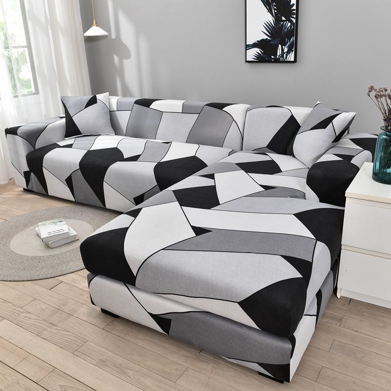 Sofa Cover Elastic Couch Cover Sectional Chair Cover It Needs Order 2pieces Sofa Cover If Your Sofa Is Corner L-shape Sofa
