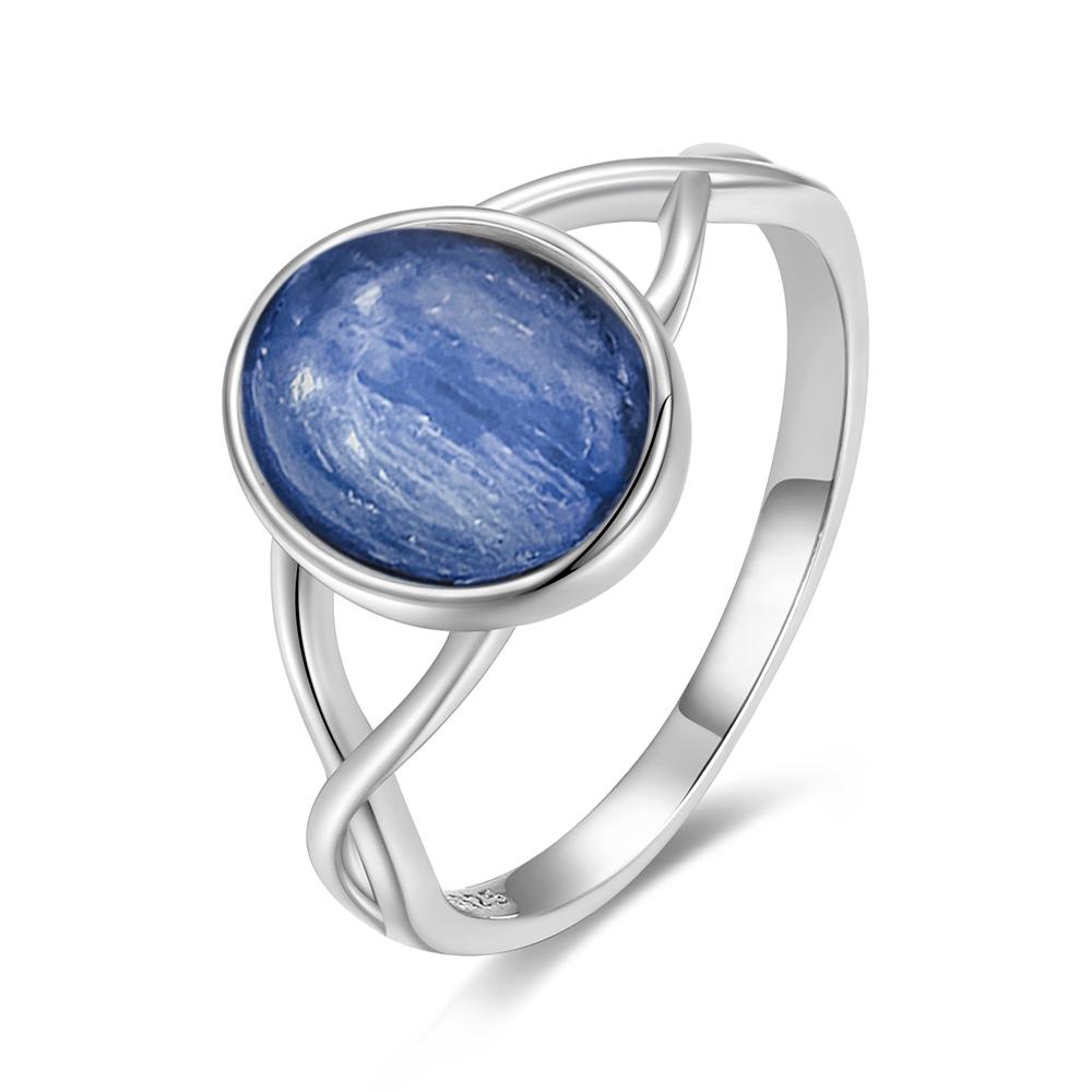 925 Silber Natursteinringe Mit Amethyst Einfacher Lila Ovaler Ring 8*10mm Feiner Schmuck Geschenke für Freundinnen für Frauen