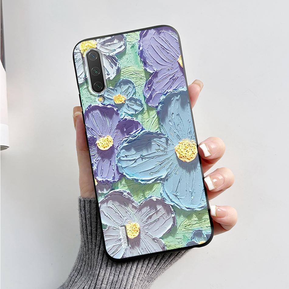 Für Xiaomi Mi 9 Hülle Mi 9 Lite Rückseite Cartoon Dünn Weiches Silikon Funda für Xiaomi Mi 9 SE Mi9 Mi 9Lite Mi 9SE Stoßfest Capa
