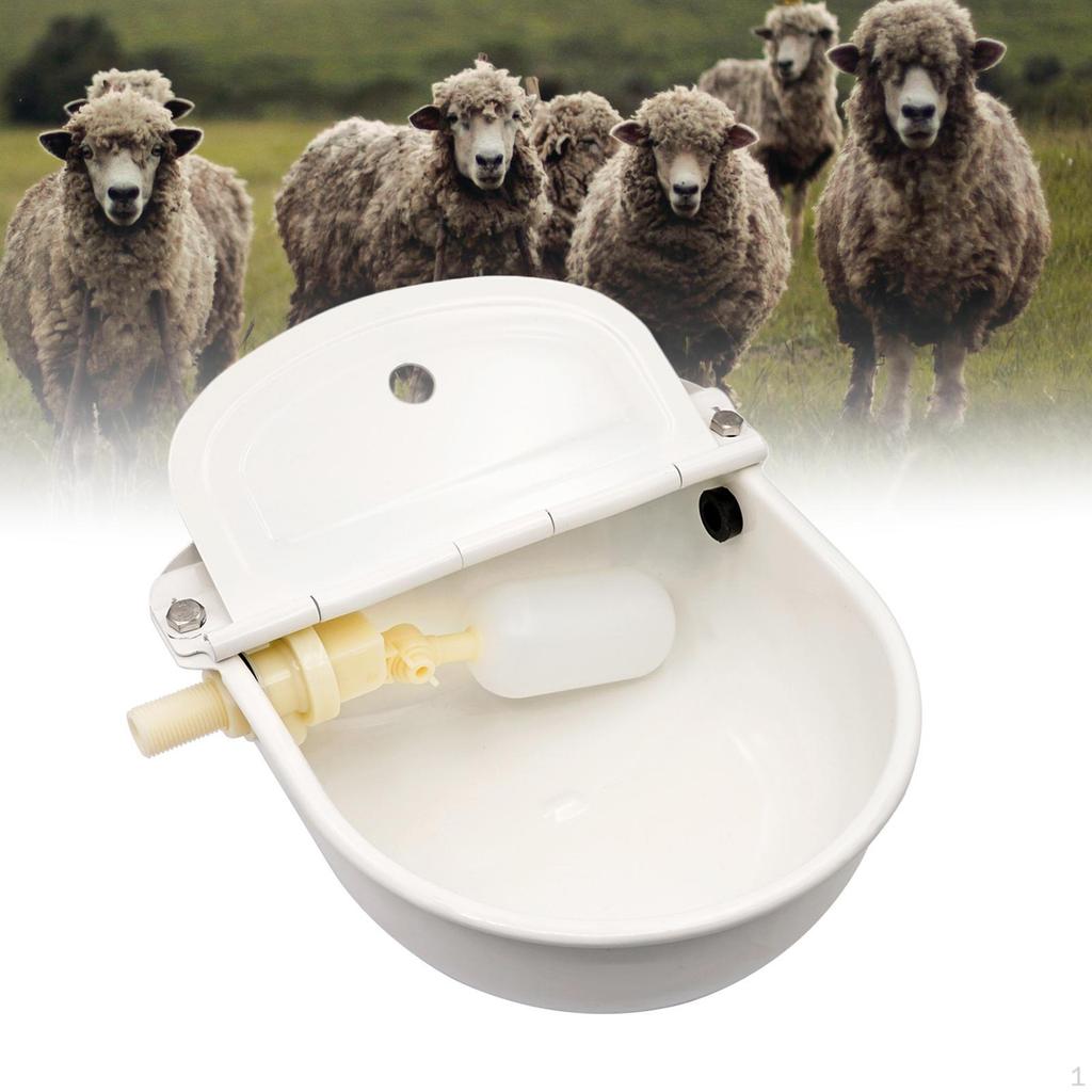 Animal Auto Drinking Water Bowl Cow Trough Livestock Waterer Pet Supplies