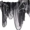 Halloween Decoration 4.6M Black Gauze Cloth Props Party Night Club Decoration Door Decor