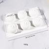 6 Cavity Blueberry Shape Silicone Cake Molds For Baking Dessert Mousse Jellies Puddings And Chocolate Easy Releases