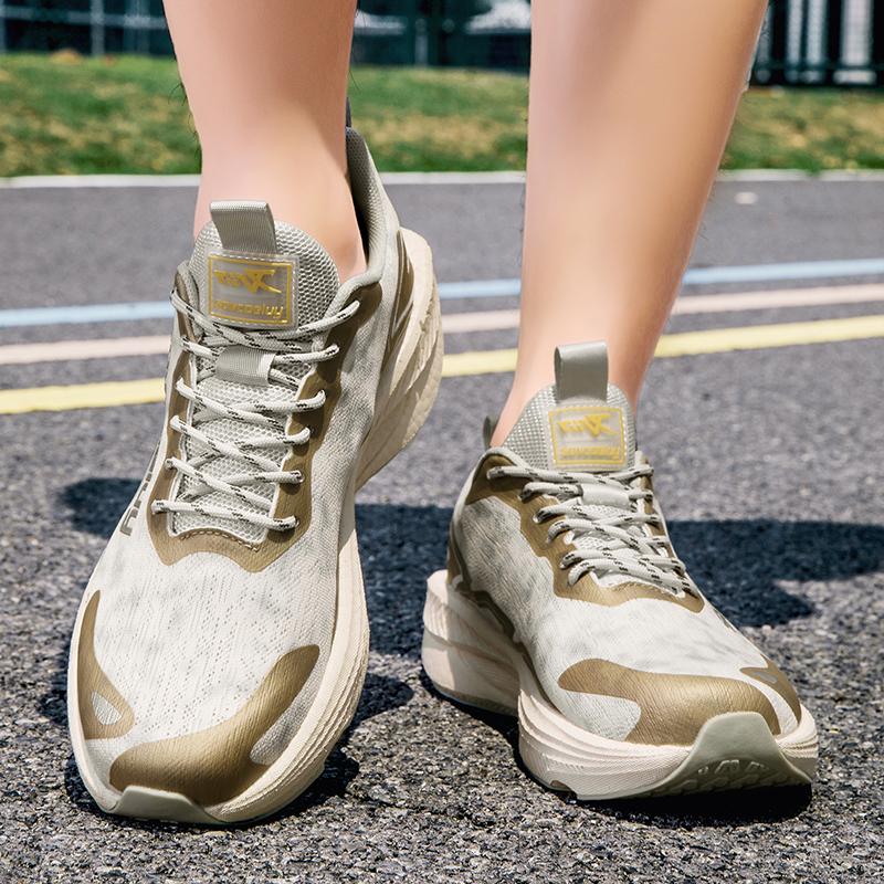 Herren Sports Spezialität Marathon Laufschuhe Carbonplatte Atmungsaktiv Leichtgewicht Damen Bequem Sportlich Rutschfest Dämpfung Stabilität Sneaker