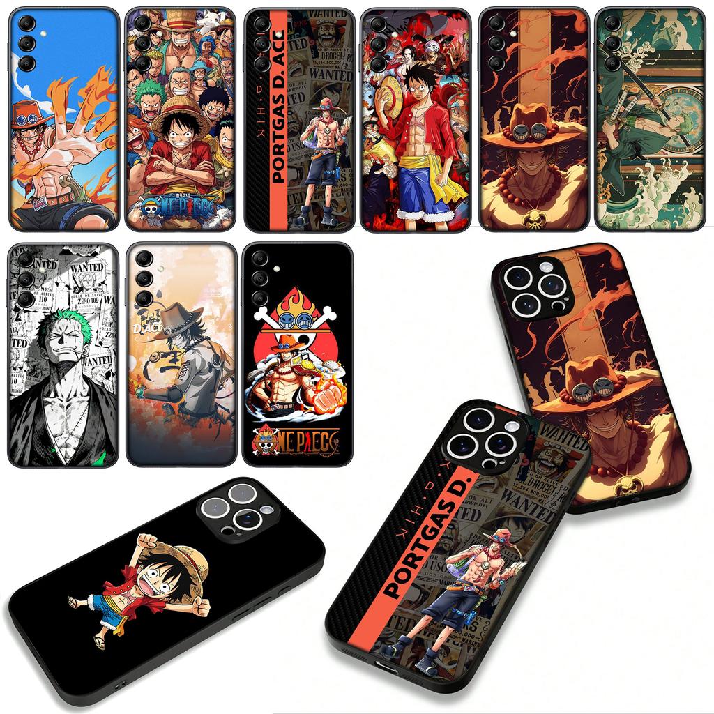 for Motorola Moto G04 G13 G14 G22 G23 G20 G32 G34 G35 G64 G82 G84 G53 G60 G72 E14 E15 E13 Case Ace Roronoa Zoro One Pieces Luffy