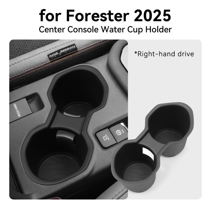 Suitable for 25 Forester Forester left and right rudder central control water cup car storage box storage box beverage rack