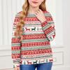 Christmas Day Sweatshirts For Children Boys And Girls Knit Sweater Cute Shirt Fall Crewneck Pullover Tops