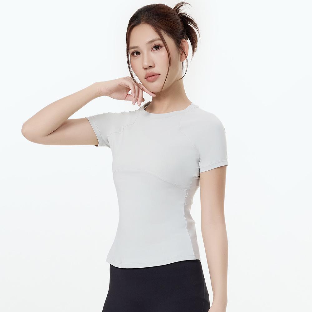 Women's Slimming Quick-Dry Breathable Yoga & Fitness Short-Sleeve Top