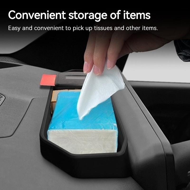 For Kia EV9 2025 2025 Car Central Control Screen Rear Storage Box Car Interior Accessories Dashboard Storage Tray