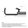 304147 Throttle Cable Mount Bracket Cable Mounting Kit For EZ‑EFI For Automatic Transmission TV Cables GM 700R4 Transmissions