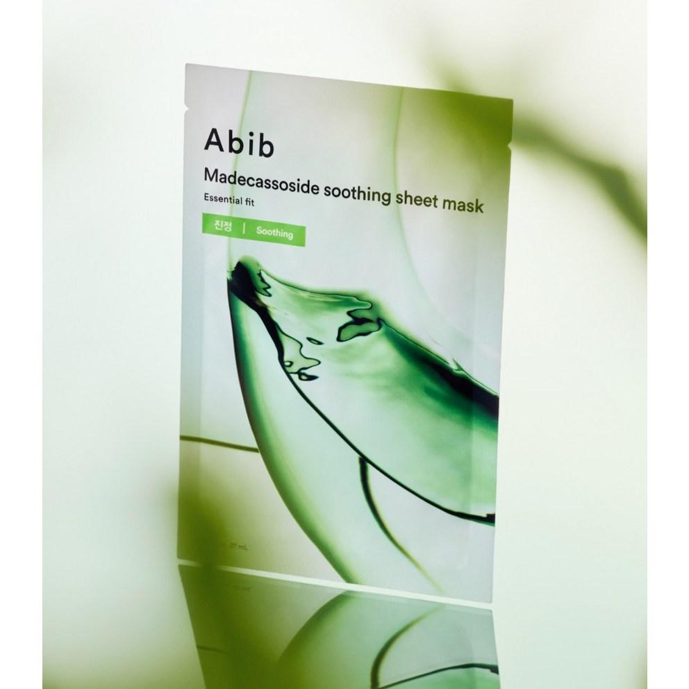 Abib Madecassoside Calming Essential Fit Mask Pack, 1 Pc, 10 Pcs